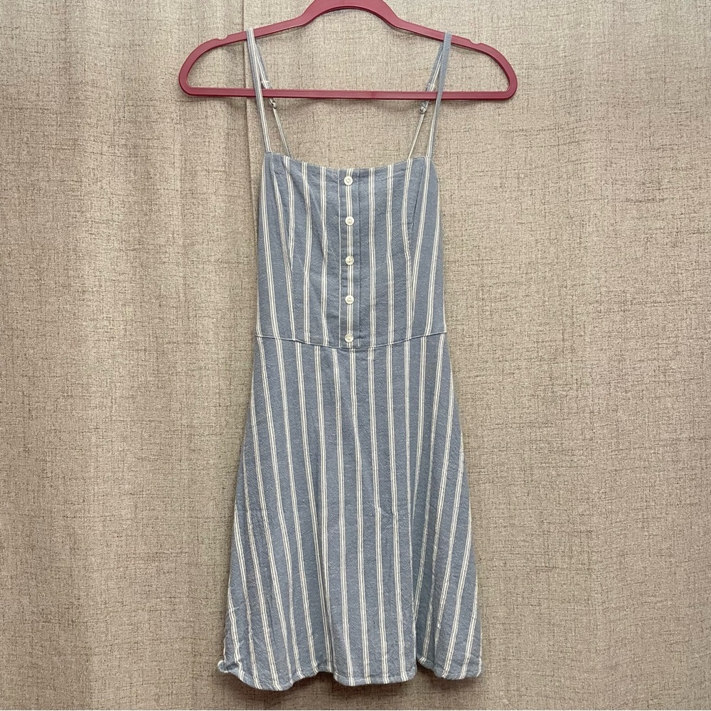 Hollister - Striped Buttoned Dress